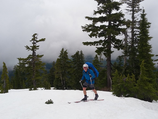 Skiing-on-Clifton-or-Chief-Frank